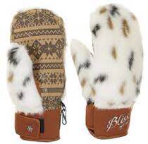 level BLISS SIBERIAN MITT ladies fashion single double board ski gloves warm and thick