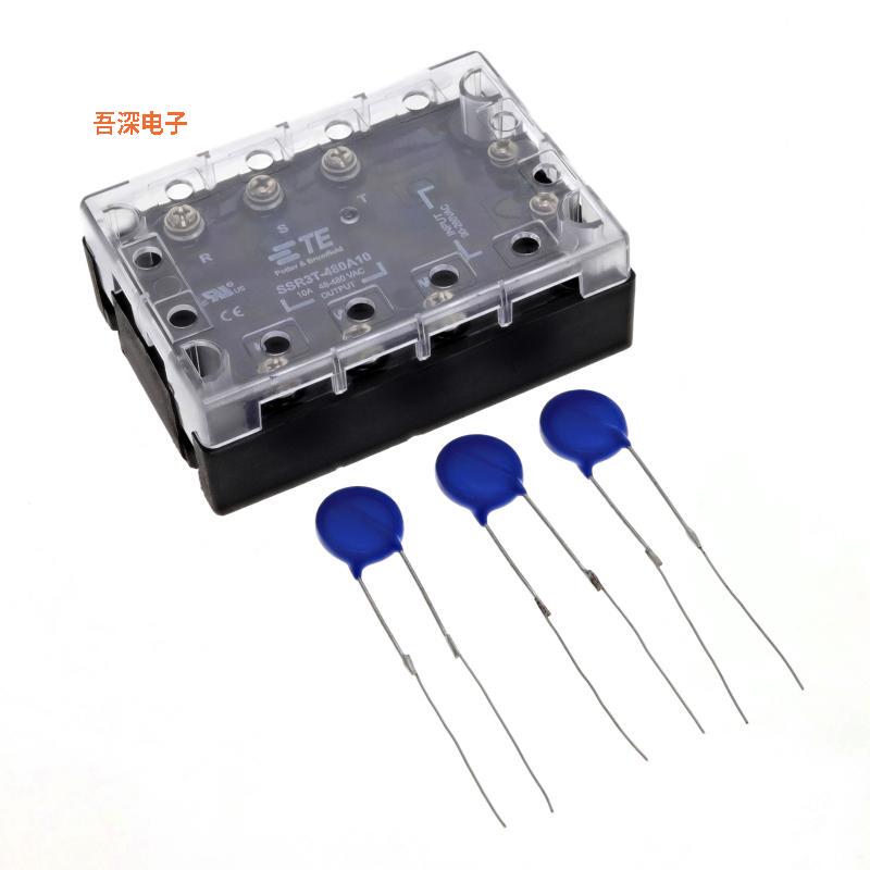 Ssr3T-480A10 | Base-Mounted Ssr Relay Spst-No 10A 48-480