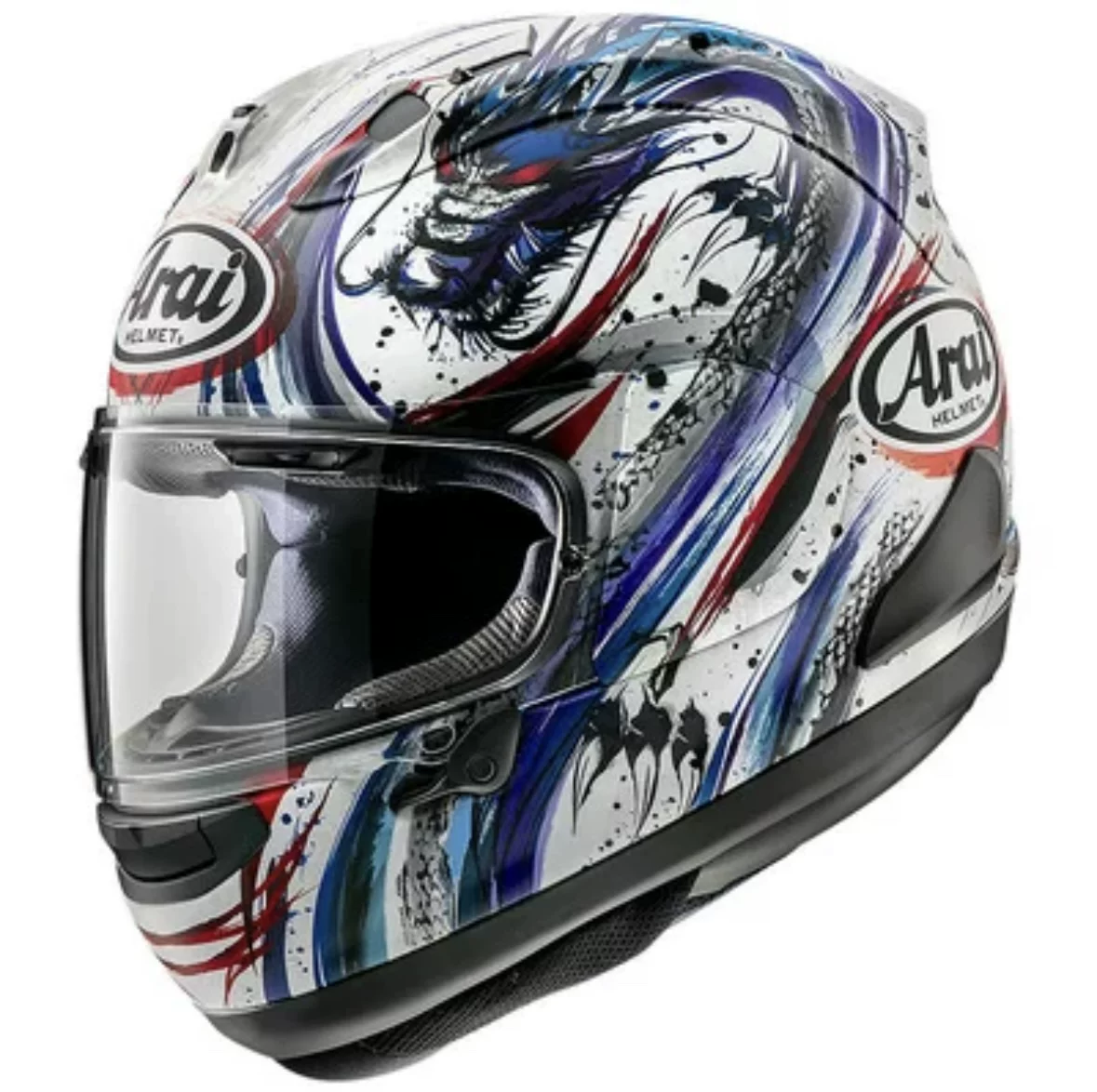Шлем для полного лица ARAI RX-7X Crane Surf Puppy Isle of Man TT Knife Guard Haydn Big Eye Track