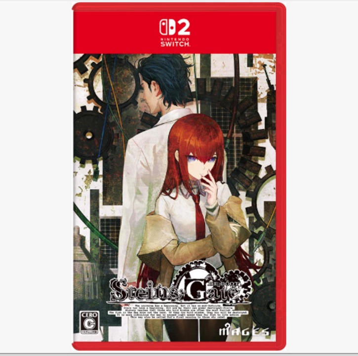 Nintendo Switch 2 Game Ns2 Exclusive Steins;Gate Re:Boot Hong Kong Version Chinese Language in Stock