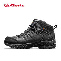 Clorts Luo Chi Red full waterproof hiking shoes head layer cowhide men and women high non-slip autumn and winter warm outdoor hiking