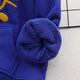 Boys sweater plus fleece jacket autumn and winter new children's hoodie thickened baby warm top boy sweatshirt