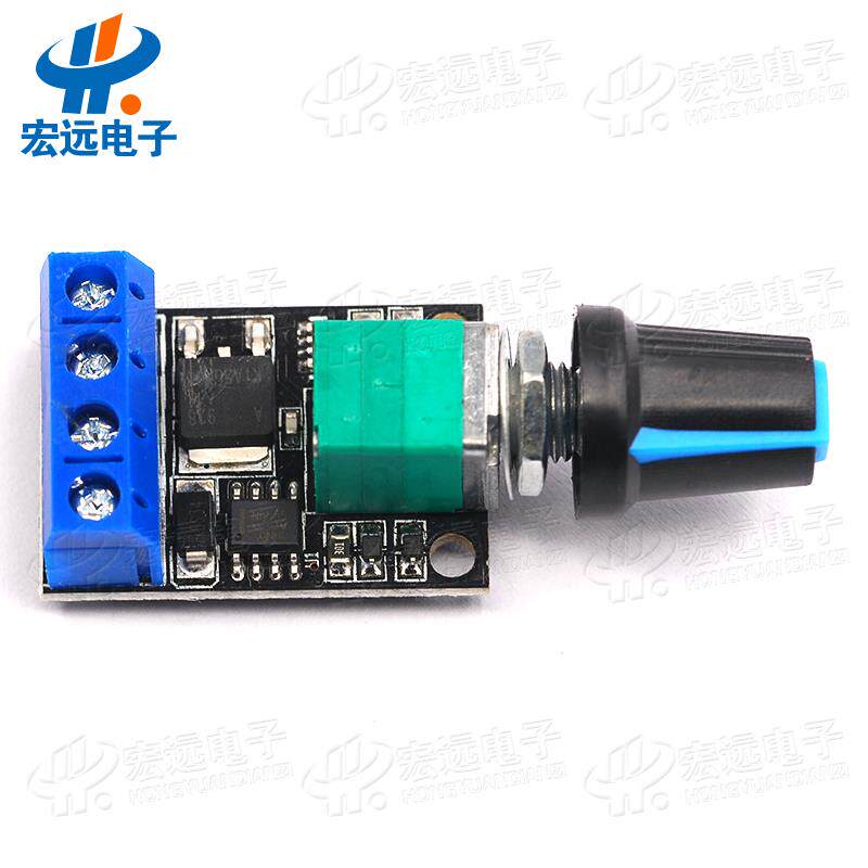 PWM DC motor speed regulator 5V-16V speed switch 10A switch function LED dimmer speed regulation