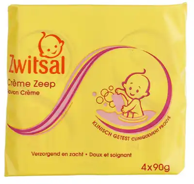 Dutch Zwitsal baby baby super soft and emollient soap 90g * 4 Pack