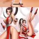 Tôi không biết vũ điệu lửa COS quần áo vua vinh quang cosplay trang phục nữ cổ kimono Nhật Bản trang phục King of Fighters - Cosplay