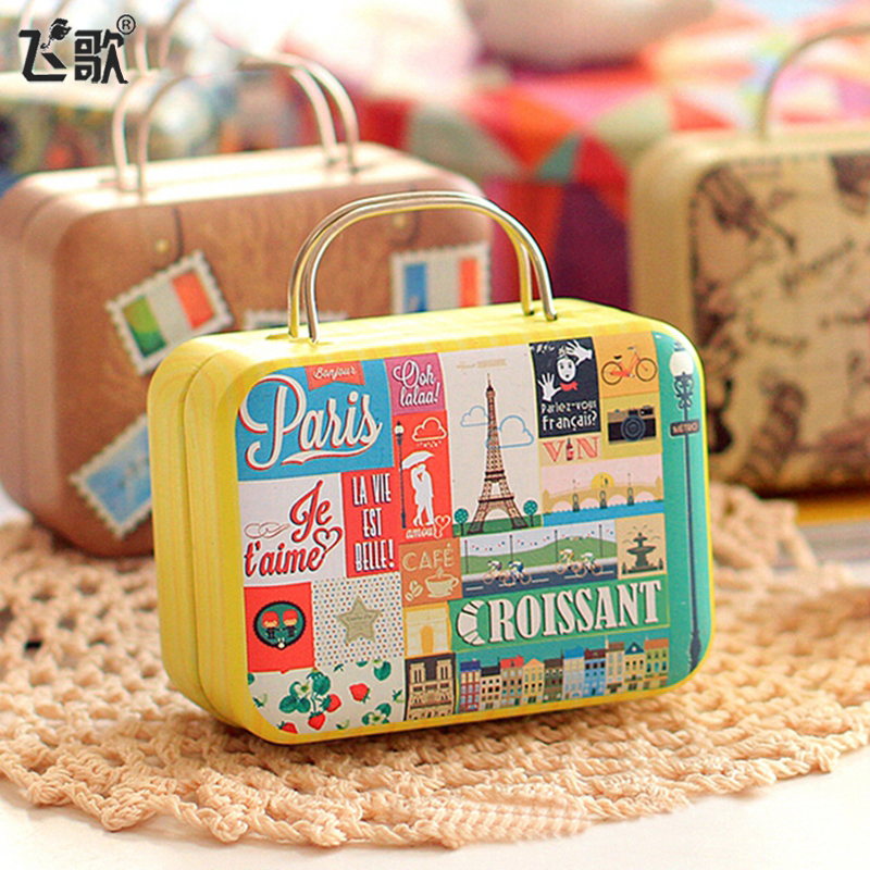 Suite Music Box Metal Eight-Yuan Box Sky City Creative Birthday Gifts for Boys and Girls