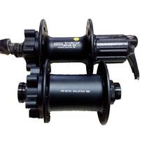 shimano XT front 758 15mm barrel shaft rear 756 quick dismantling hub 32 holes Black six nails