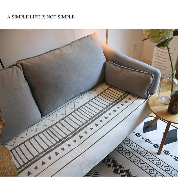 Pre-sale Đệm sofa Bắc Âu Bốn mùa phổ biến đệm sofa chống trượt đơn giản hiện đại khăn vải bọc vải - Ghế đệm / đệm Sofa đệm lót ngồi