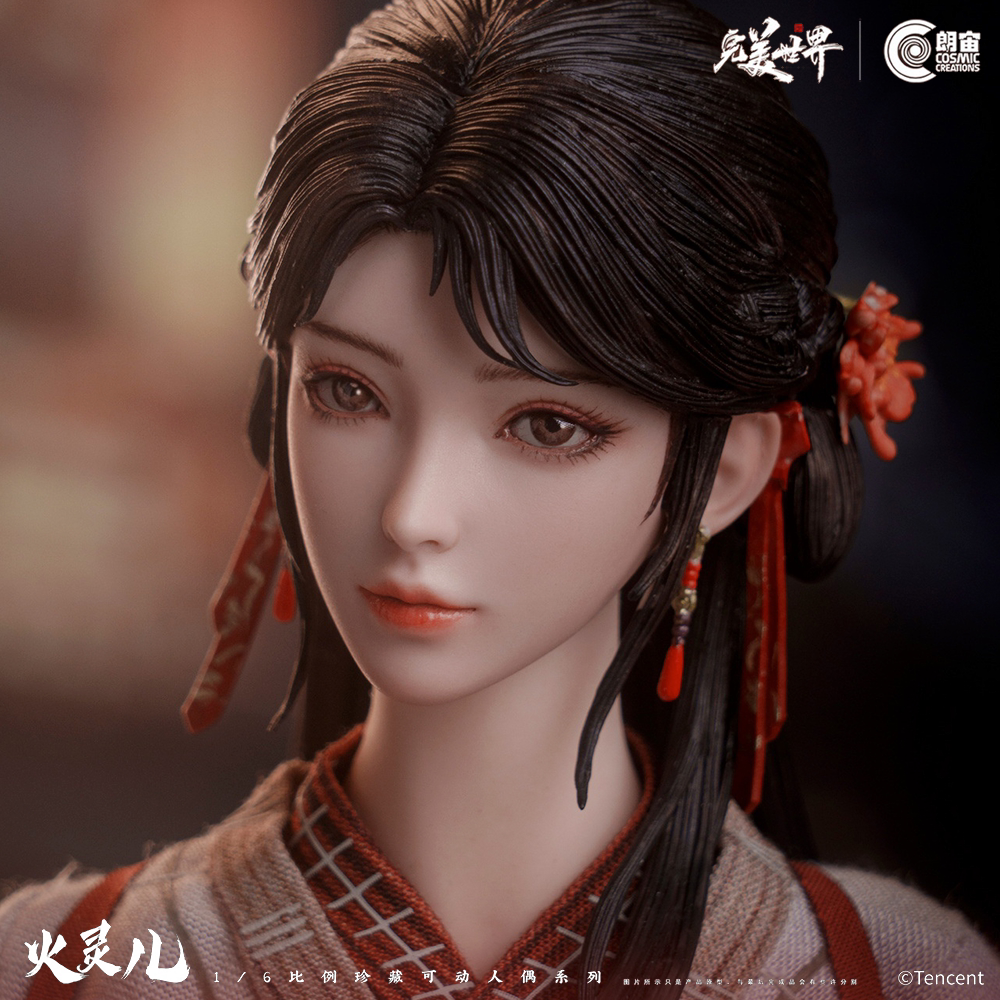 【Bang】现货 朗宙 正版授权 完美世界 火灵儿 1/6可动人偶手办_手办_淘宝游戏网