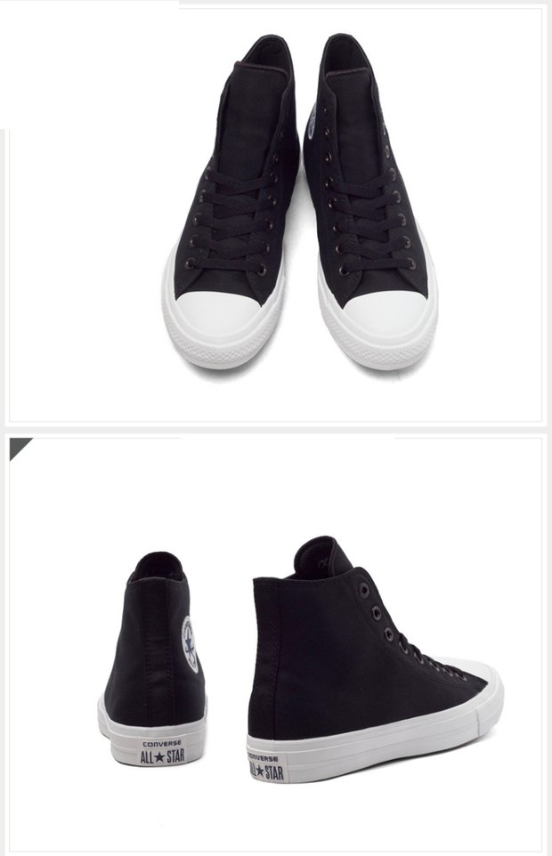 Giày vải cao cổ Converse 2 thế hệ cho nam và nữ 150148 150143C 150145C 150146C mẫu giày thể thao nữ đẹp