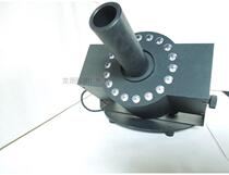 Stage effect machine with led smoke machine air column machine co2 air column machine wedding performance special effect smoke sprayer 18*3W
