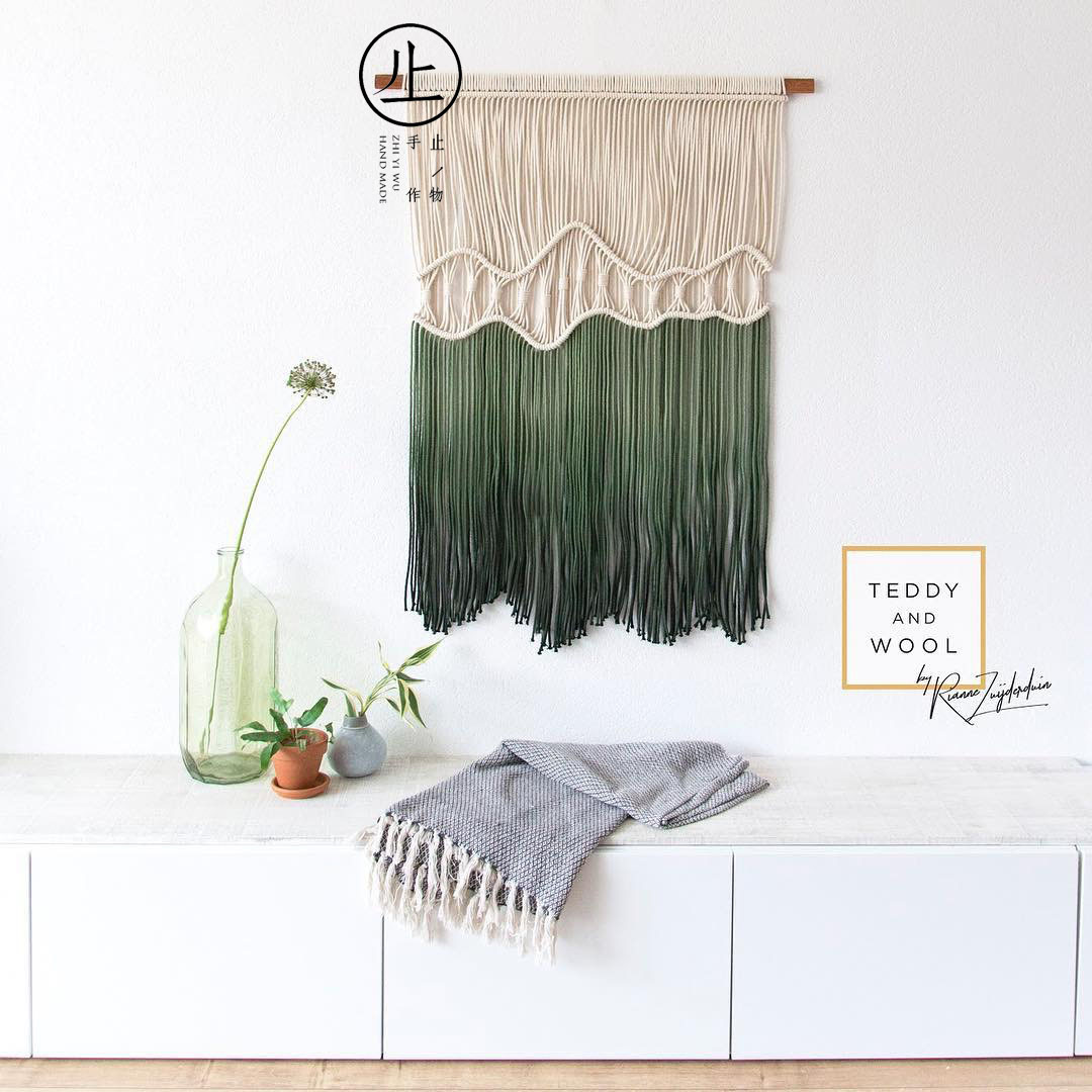Một Bohemia chết tay bị nhuộm dệt tấm thảm gói mềm vận chuyển nhà Bắc Âu tấm thảm trang trí - Tapestry thảm treo tường vintage