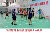 Air volleyball professional sports ground rubber eco-friendly and tasteless leisure sports professional competition floor National bag installation