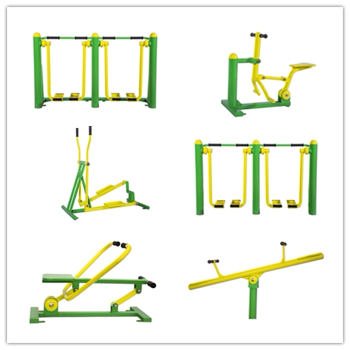 Two United Space Walking Machines New National Standard Outdoor Fitness Equipment Outdoor Community Square Park Facilities Package Shipping