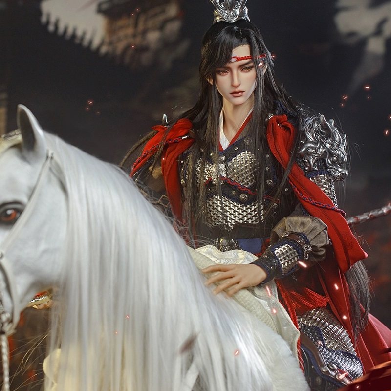 BJD戒之赵云玄霄版75叔武将诛魔令RD人形1/3男SD娃古装三分全套,真的值吗?_BJD_淘宝游戏网