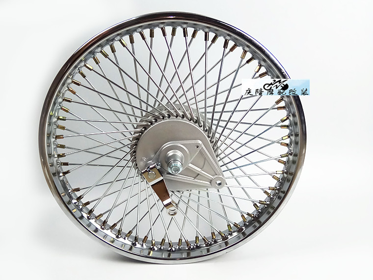 Gia Lăng 70 xe máy retro wheel hub lắp ráp JL70 mở rộng vòng thép Honda Cub 72 nan hoa dây bánh xe hub wave alpha bánh mâm