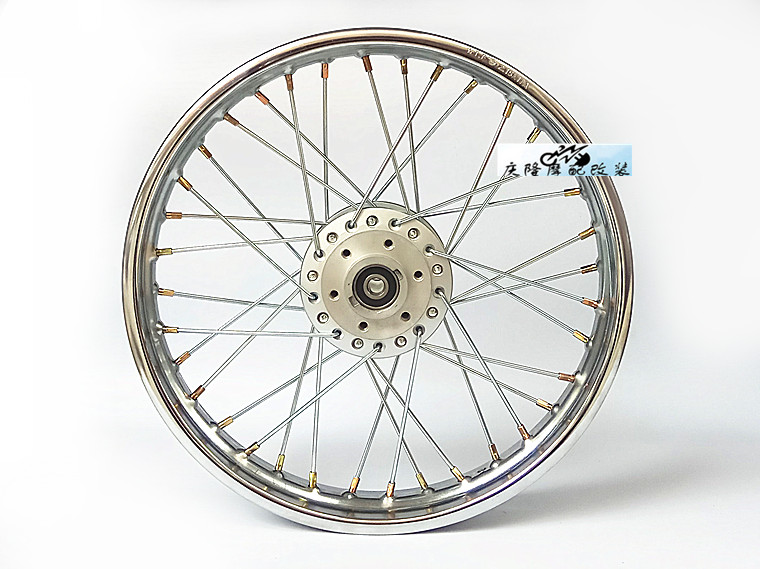 Xe máy GN250 sửa đổi retro mở rộng trung tâm lắp ráp cỏ trên bay 250 nan bánh xe dây QS ST sửa đổi - Vành xe máy vành xe honda dream