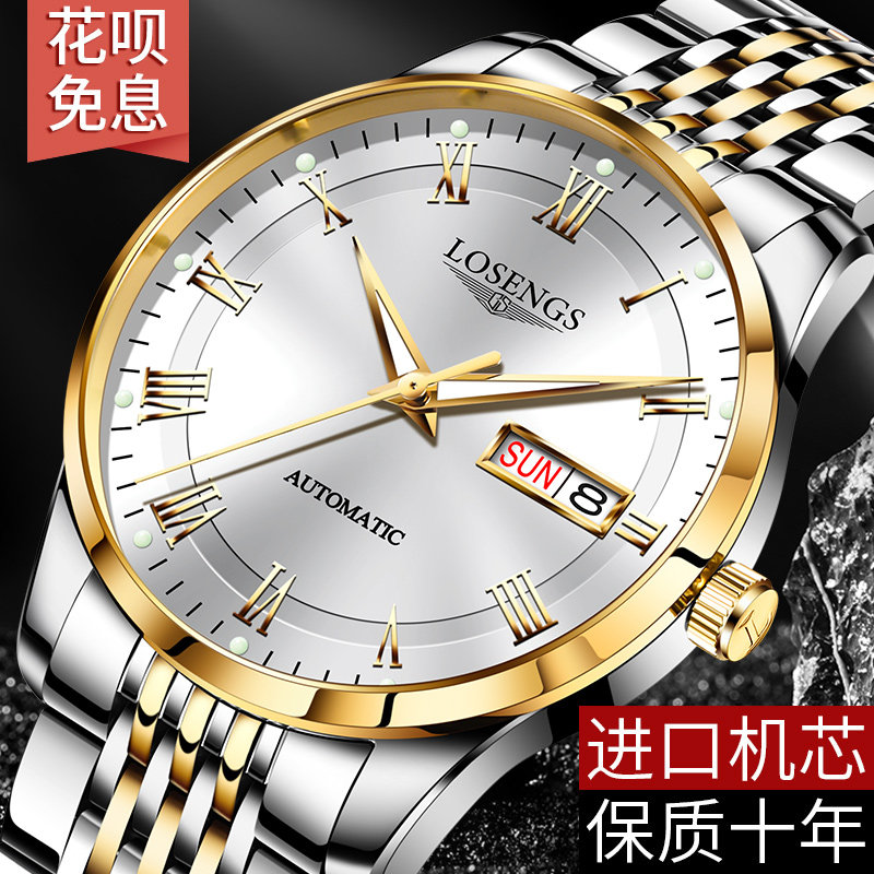 Swiss Romantic Treasures of the Top  Brand Men's Watches Fully Automatic Mechanical Watch Men Watch Nighttime Waterproof Watches