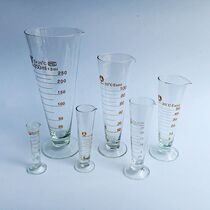 Glass scale triangle measuring cup 10ml25ml50ml100ml250ml500ml1000ml2000ml