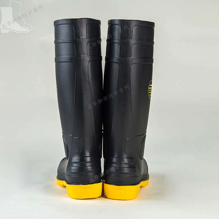 Giày đi mưa Lyle SL-2-99 SL-2-91 chống va đập, chống đâm thủng, chống axit, kiềm SFF-2-19 Giày chống cháy chống tĩnh điện ủng cao su đen