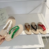 Детские плетеные сланцы, летние сандалии, пляжная обувь, в корейском стиле, в западном стиле