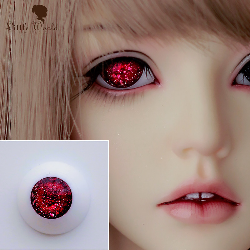 BJD eyeball 12141618mm platinum pupil three pieces] spot special price LittleWorldBJD