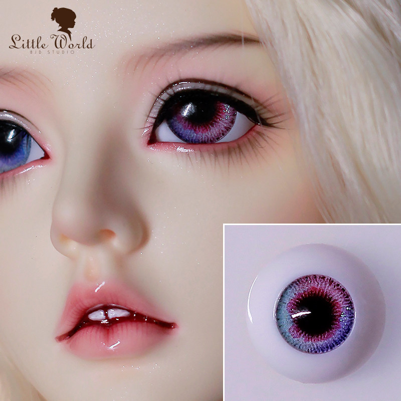 BJD press eyeball 141618mm three-color pupil small iris three spot special price LittleWorldBJD