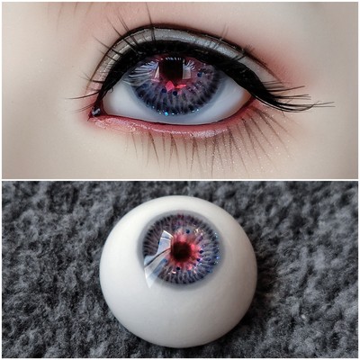 taobao agent BJD handmade gypsum eye gray powder size pupil 12161418/two pairs of free shipping/borrowing resin eye LittleWorld