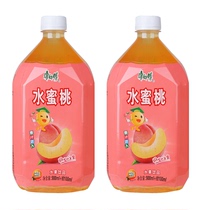 Master Kong peach drink 1L bottle large bottle summer drink Fruit flavor province