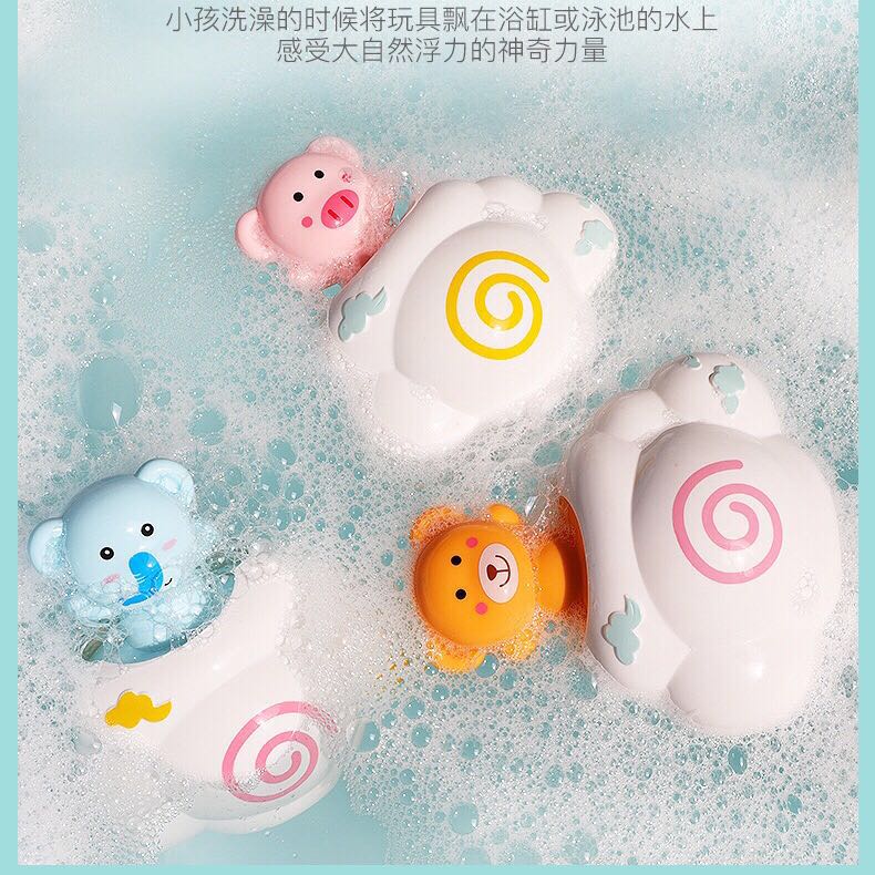 Cloud-drama Water Children's Puzzle Cartoon Bathroom Baby Shower with Shake Sound Bath Toy Cloud Rain Principle Rain