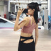 SLIMMO áo ngực thể thao chuyên nghiệp giả hai mảnh chạy chống sốc tập hợp yoga tập thể dục vest chống sag đồ lót bra tập gym Đồ lót thể thao
