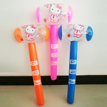  Inflatable toy hammer Childrens toy hammer cartoon inflatable luminous hammer stall night market hot hammer