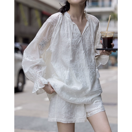 Лонгслив, рубашка, осенние шорты, комплект, подходит для подростков, свободный крой