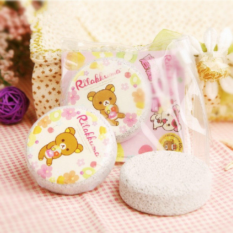 Watsons Easy Bear Cubs Grinding Stones Double-sided Rubbing Stones Exfoliating Tools Going Old Calluses Cartoon