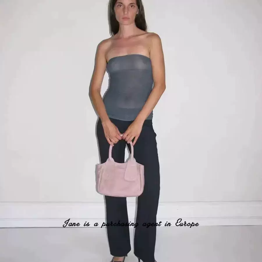 Национально доступная испанская прямая почта PALOMA WOOL 23 новая маленькая однотонная сумка из кожи с карманом на плечо