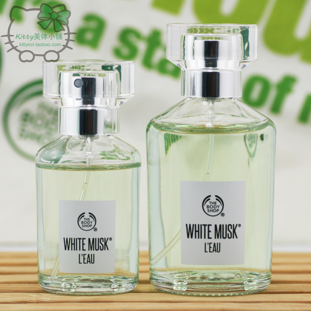 正品 The body shop 白麝香晨露淡香水EDT 淡雅清新持久 30/60ml
