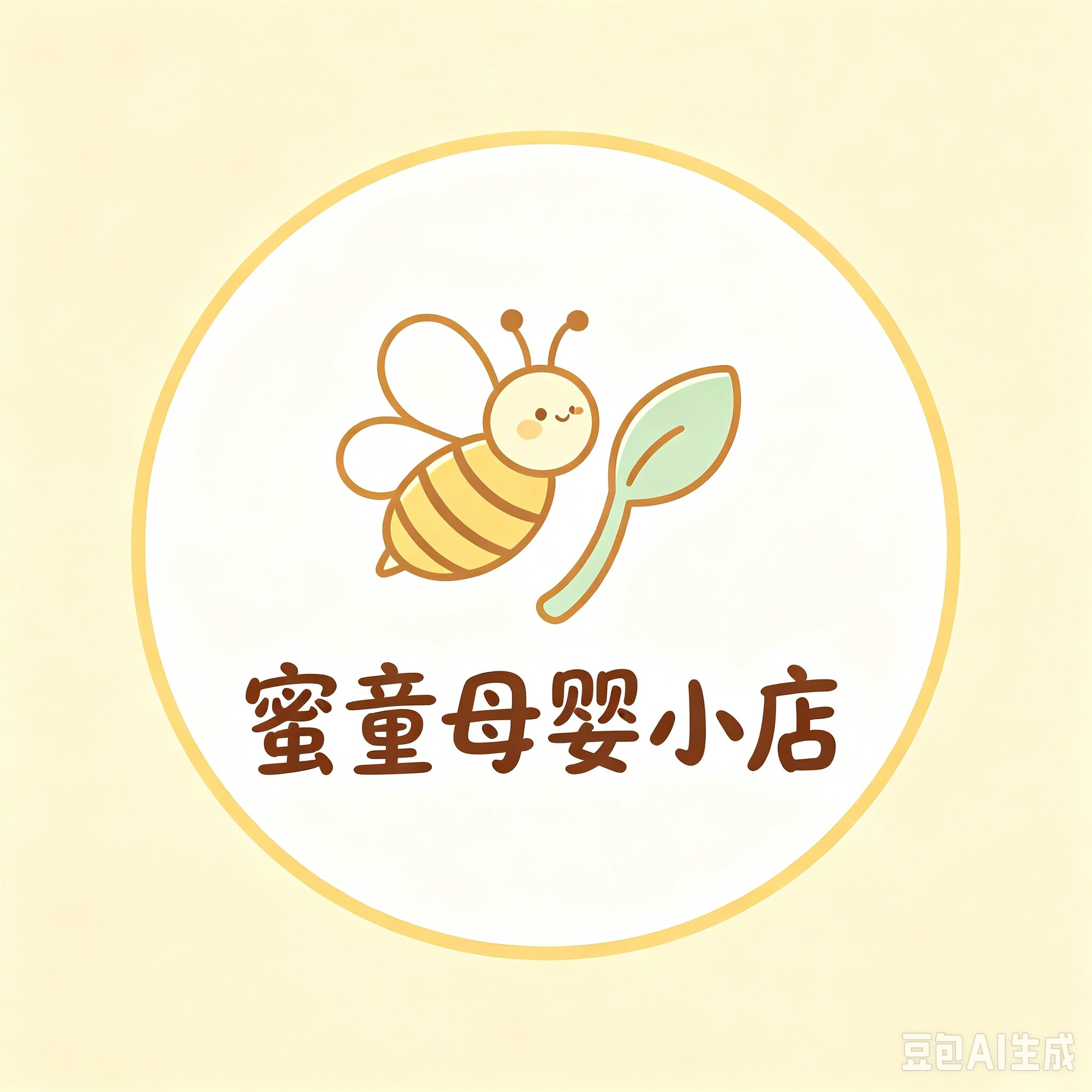 蜜童母婴小店的LOGO