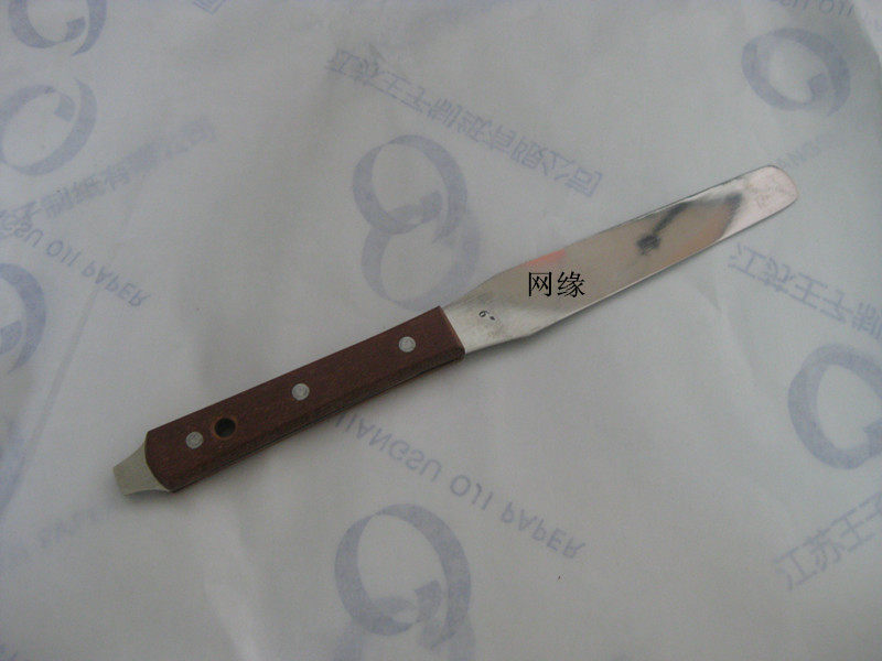 6 inch stainless steel ink adjustment knife ink adjustment knife Solder paste mixing knife oil adjustment knife tin paste scraper