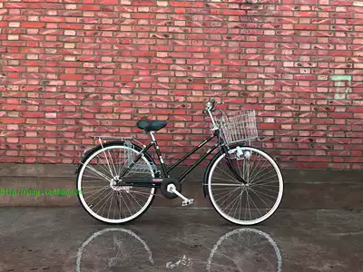 Export Japan from Kawasaki brand black double oblique commuter car retro car