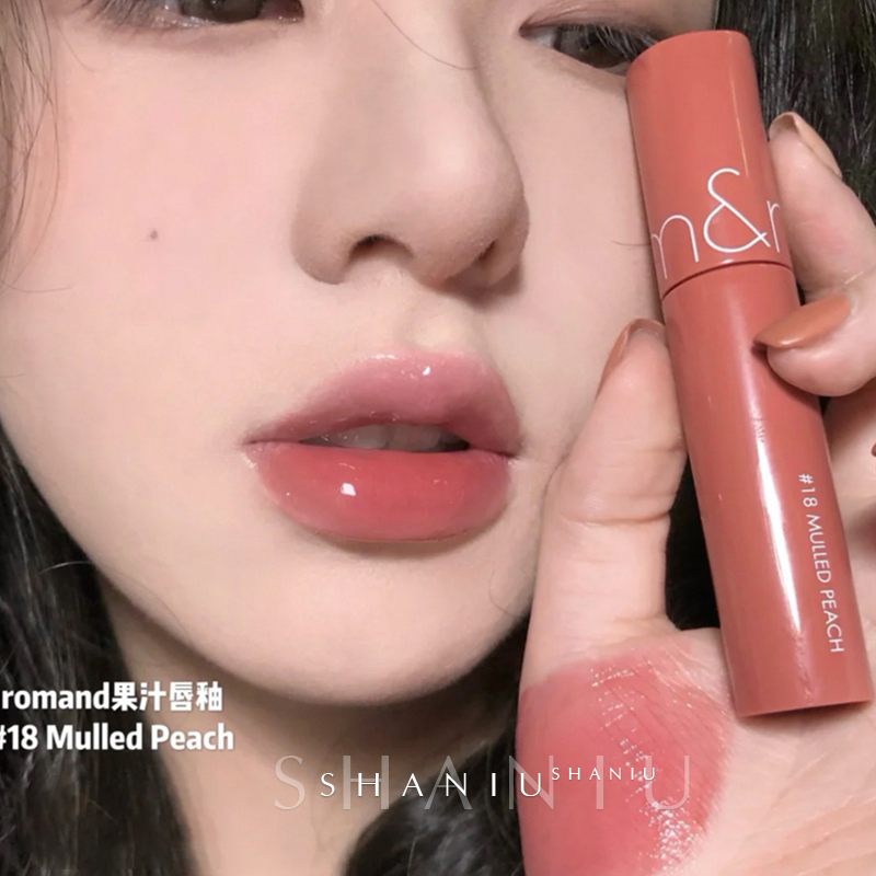 Explosive Korean ROMAND juice lip glaze Min Sailun 19JUJUBE moisturizing mirror lip gloss lipstick