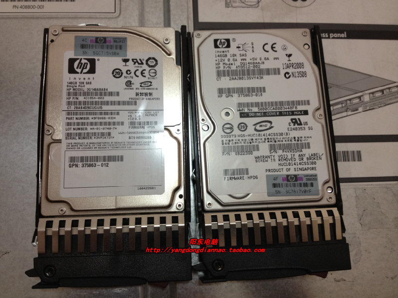 HP 2 5146 G 10K SAS hard disc 431954-003 432320-001 ST9146802SS