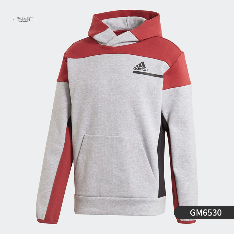 Adidas/Adidas Authentic ZNE PO мужской осенний спортивный стиль толстовка GM6529