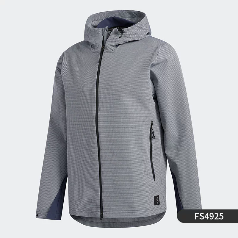 Футболка Adidas/Adidas Genuine REAL AW JKT повседневная футбольная Real Madrid тканевая куртка DX7855
