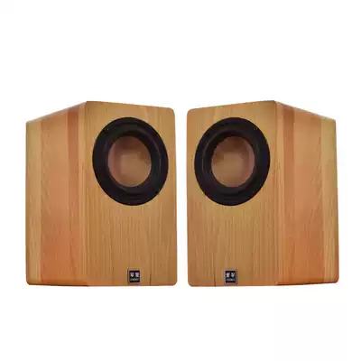 Qin Dou DIY exquisite handmade beech wood solid wood 4 inch full range speaker Huiwei M4N speaker