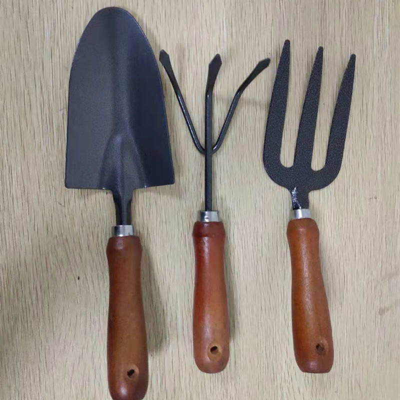 Tay cầm bằng nhựa hai màu hai đầu tools dụng cụ làm vườn cung cấp đất quay lớn vòi tưới cây