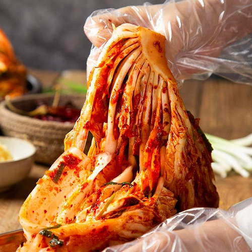 清潭洞 Корейская кимчи аутентичная пряная капуста корейская пряная капуста Qimchi Splatinum Корейские ингредиенты кулинарных ингредиентов под едой и солеными огурцами