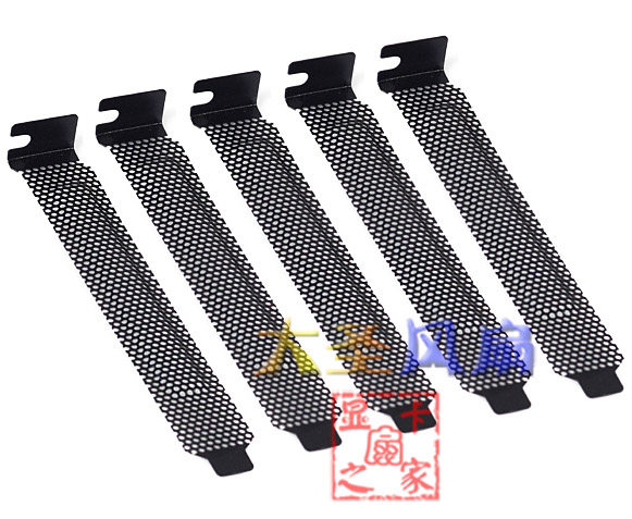 Computer case PCI bit baffle PCI baffle cooling dust ventilation baffle baffle 1 yuan piece