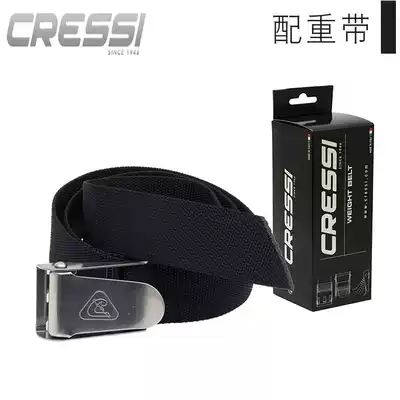 Italy Cressi Diving Counterweight Belt Scuba Diving belt Freediving counterweight belt Lead Block Belt