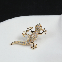 Small brooch female anti-light buckle exquisite pin high-grade male collar buckle prick pin fashion diamond collar fixed clothing buckle
