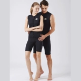 Удерживающий тепло бархатный зимний жилет, шорты для плавания, увеличенная толщина, 3mm